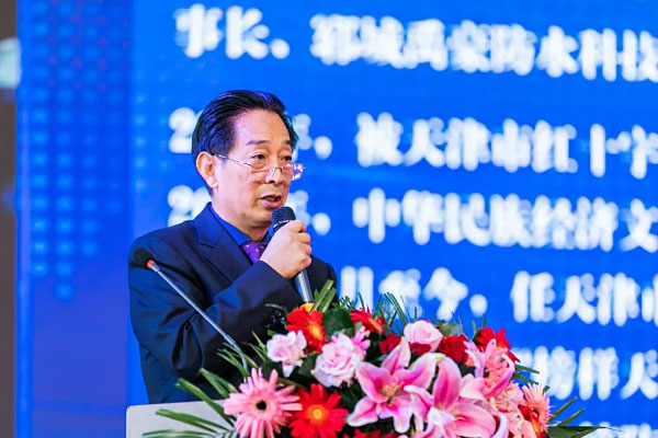 禹豪科技沈国兴董事长致欢迎辞。